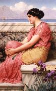 John William Godward Absence Makes the Heart Grow Fonder oil on canvas